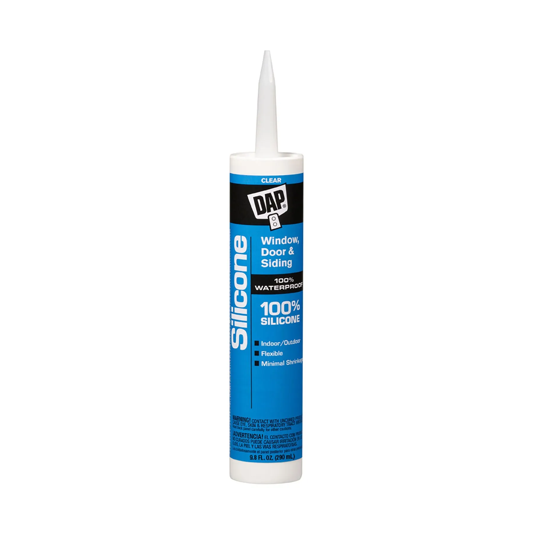 100% Silicone All Purpose Sealant - 9.8 oz. Clear