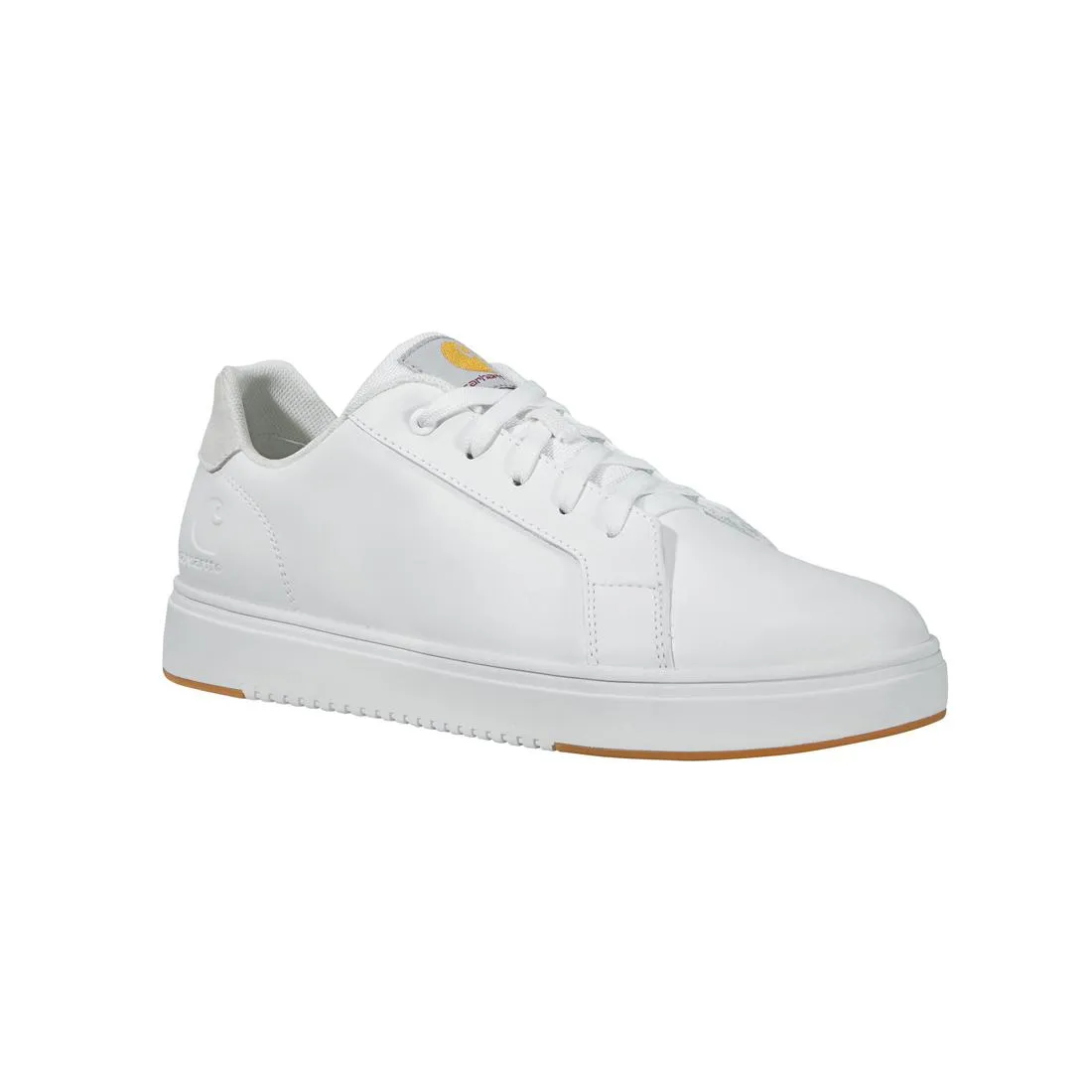 3" Detroit Leather Soft-Toe Sneaker White