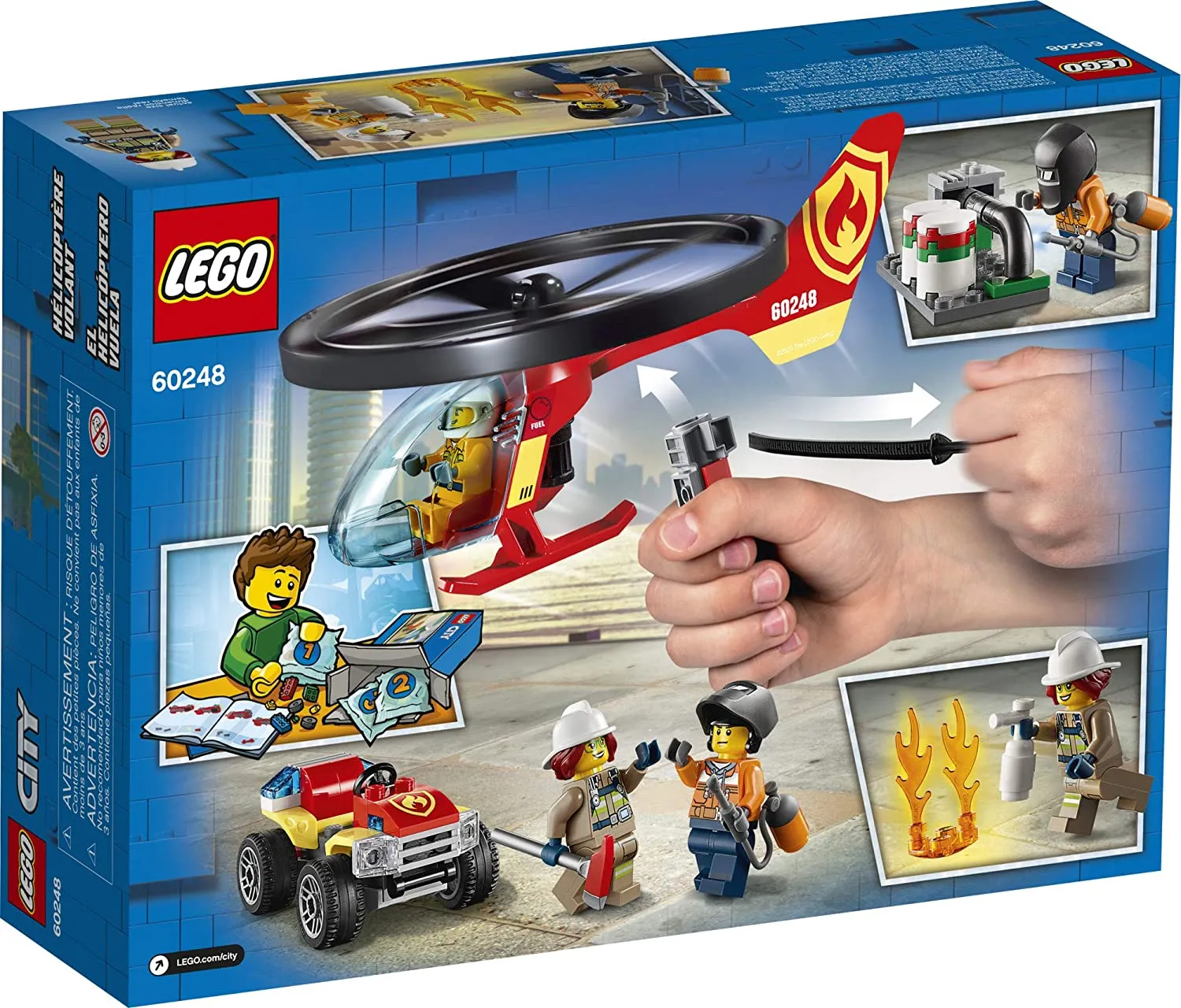 60248 Fire Helicopter Response Lego Set