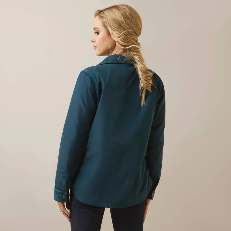 Ariat Women's Dilon Shirt Jacket - Teal