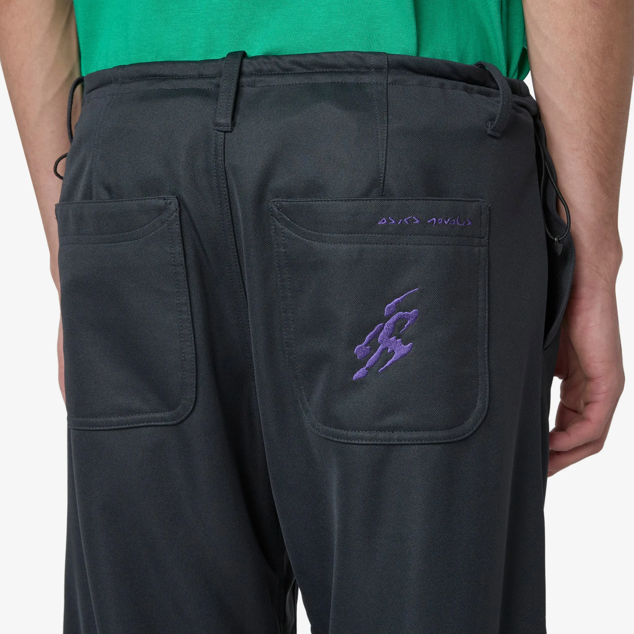 ASICS NOVALIS Liatrisory Trouser Anthracite | Asics Blue