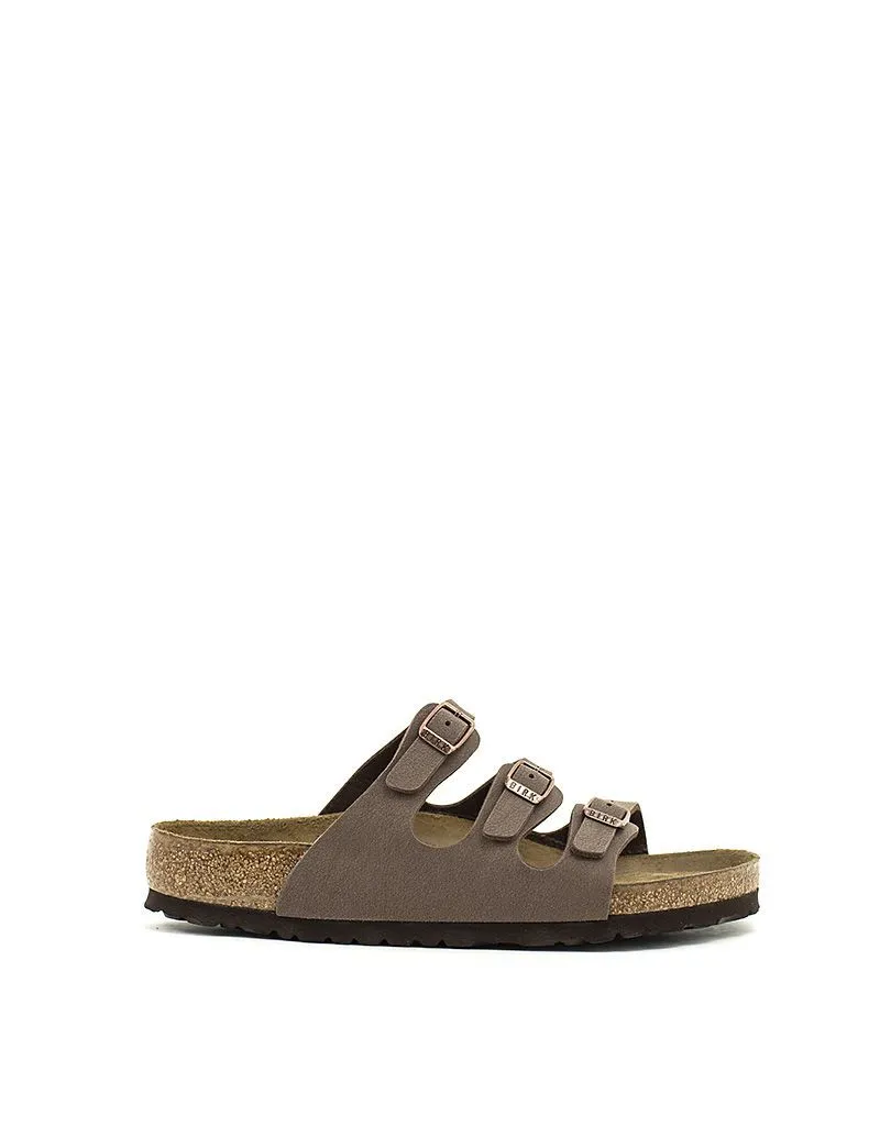 Birkenstock — Florida Birko-Flor Soft Footbed - Mocca Regular Width