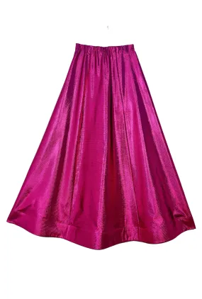 Birthday Guest Skirt - Hot Pink Lame