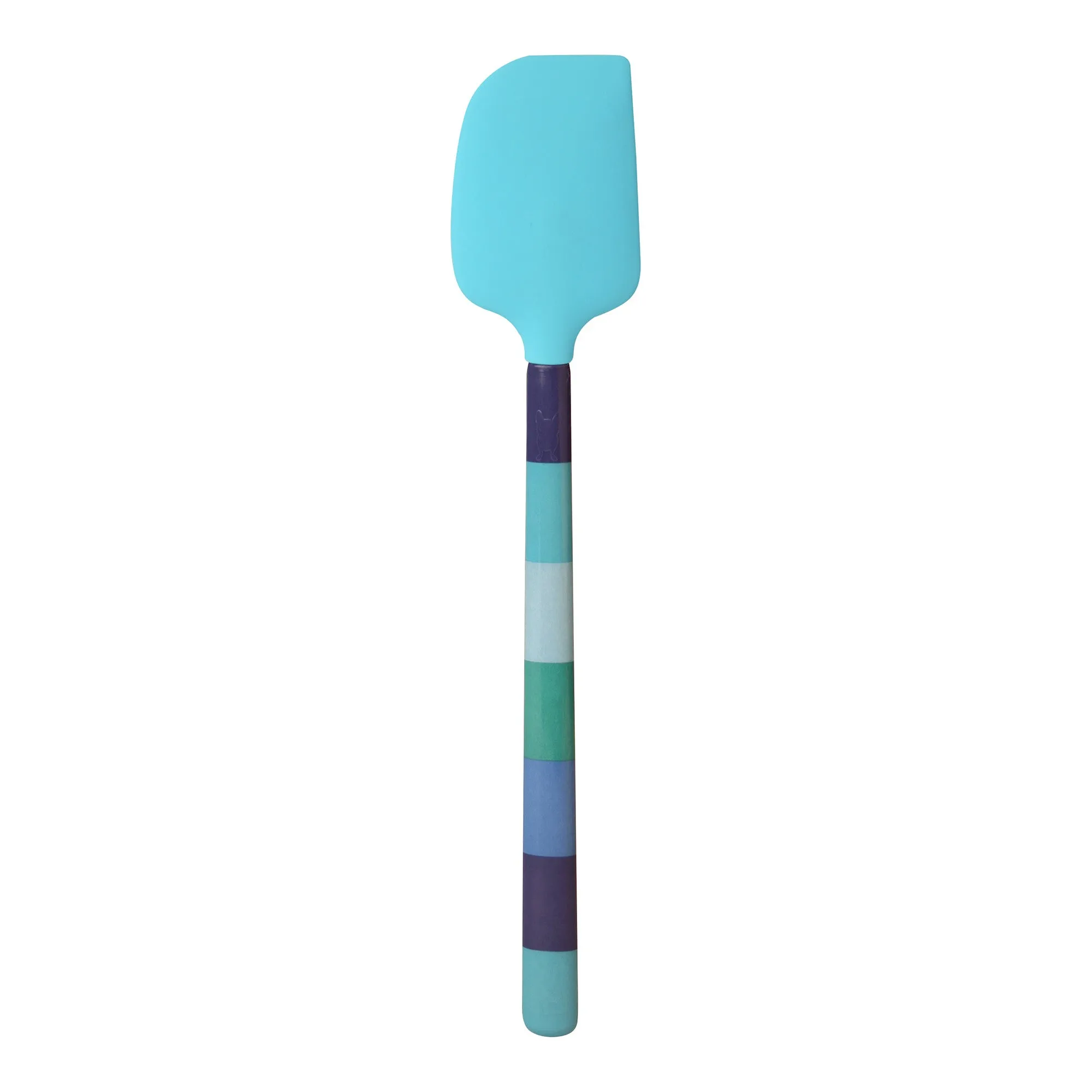 Blue Ocean Stripe Silicone Utensil 3-Piece Set