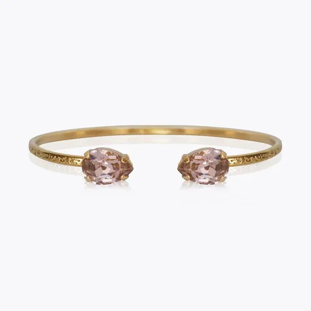 Caroline Svedbom Petite Drop Gold Bracelet - Vintage Rose