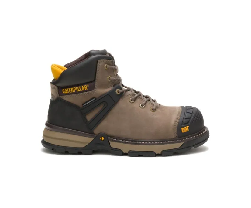 CAT Men's Excavator Superlite Waterproof Nano Toe CSA Work Boot