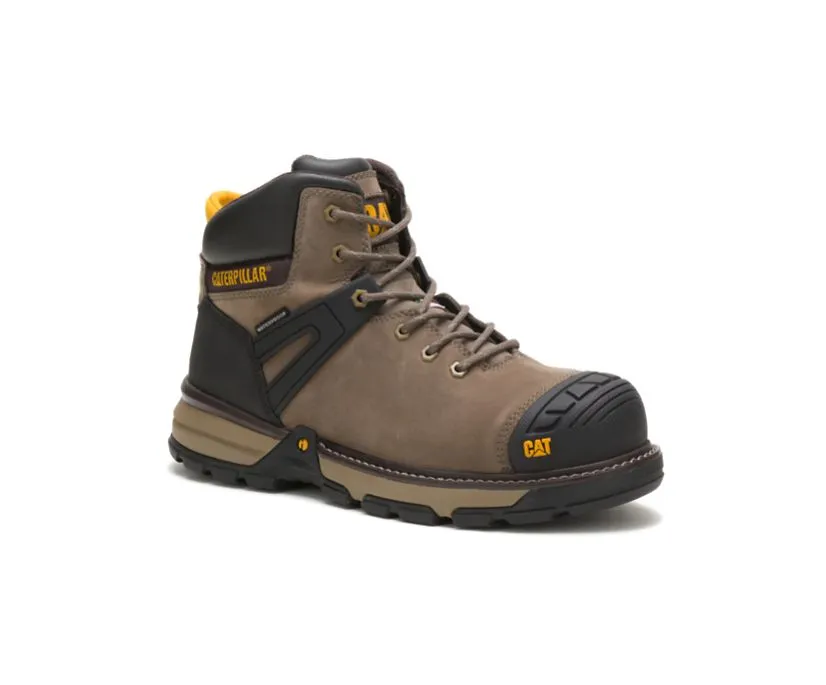 CAT Men's Excavator Superlite Waterproof Nano Toe CSA Work Boot