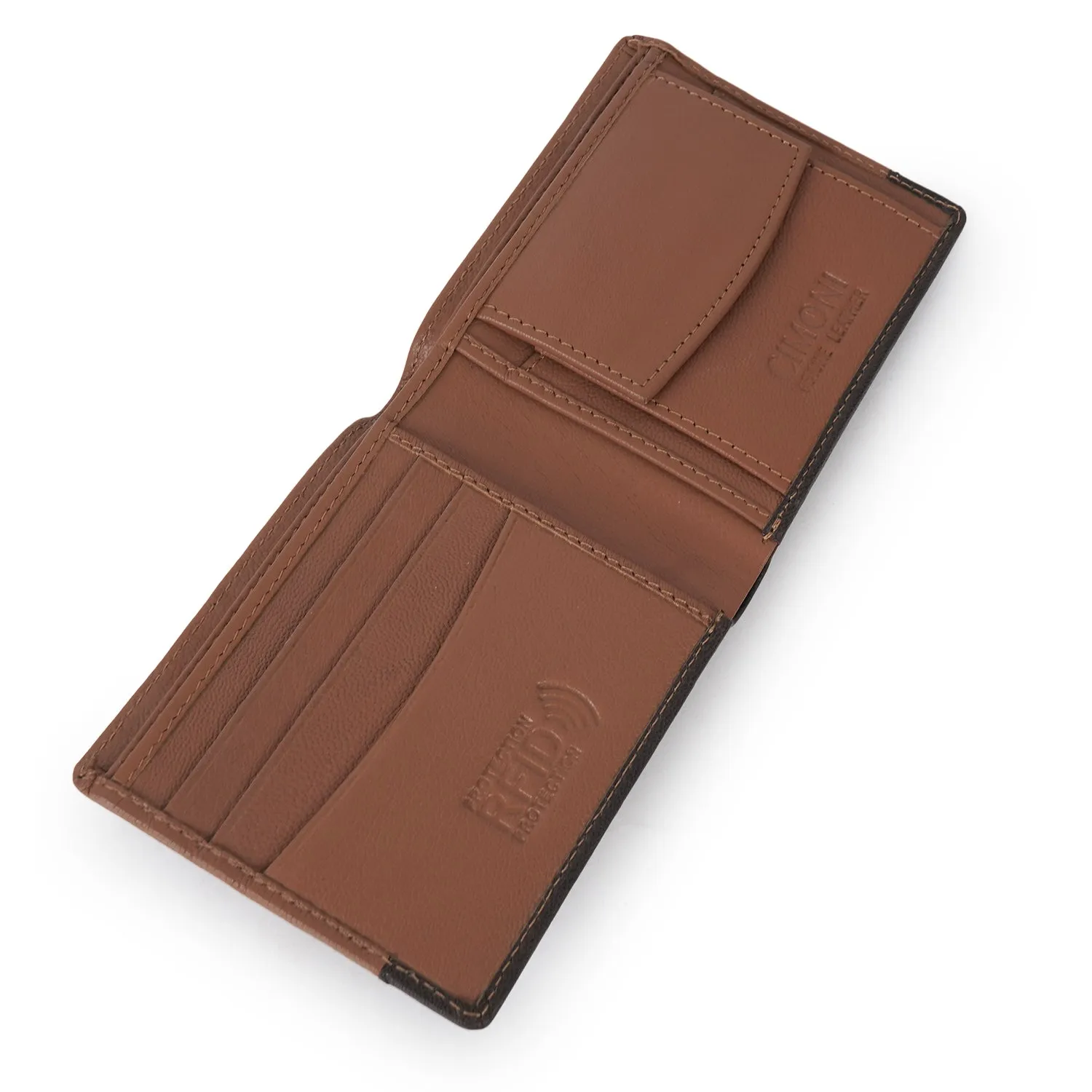 CIMONI Genuine Leather Handcrafted I Casual Classy Multiple Credit/Debit Card Slots Classic Men Wallet