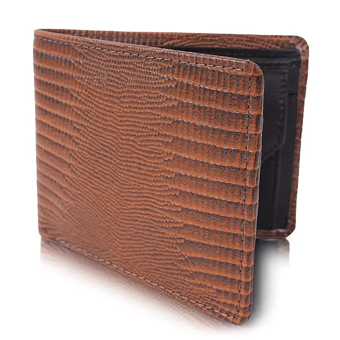 CIMONI Genuine Leather men wallet Brown