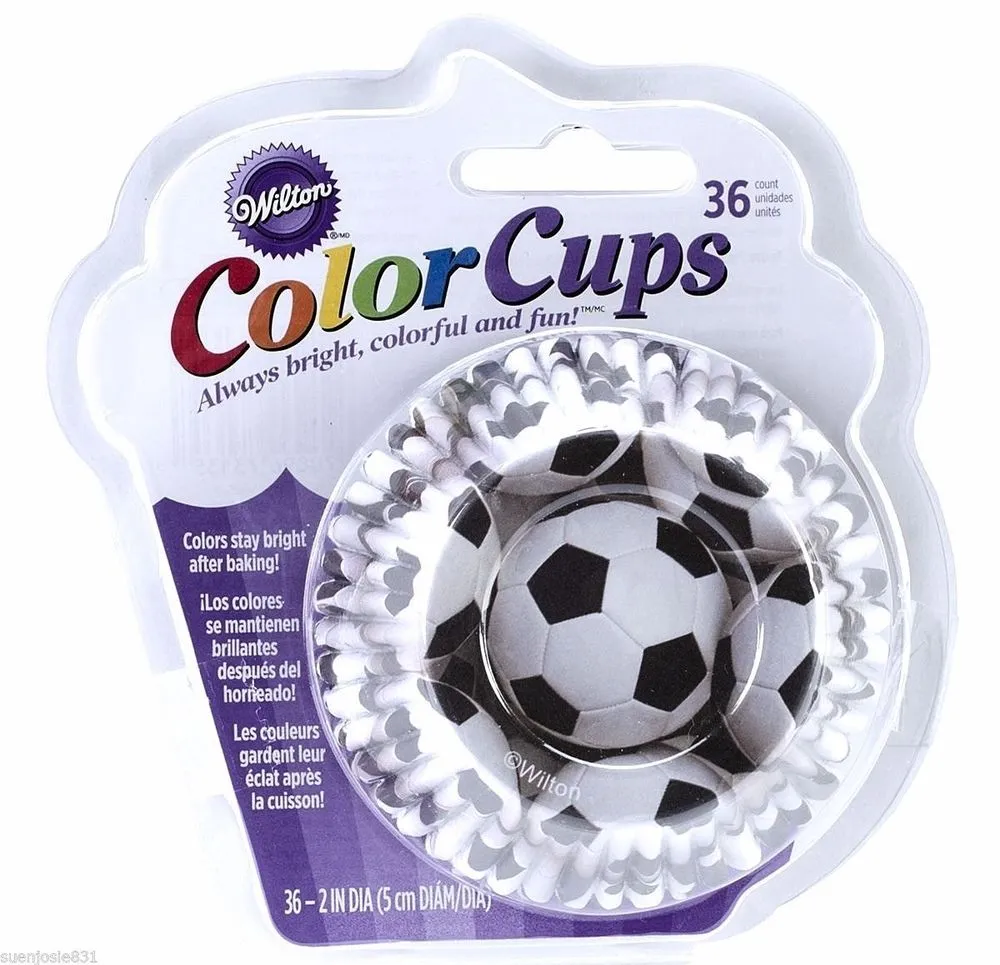 Color Cups Themed Baking Cups 36 Count