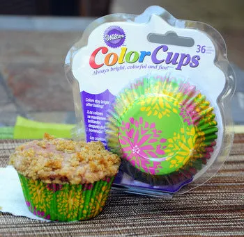 Color Cups Themed Baking Cups 36 Count