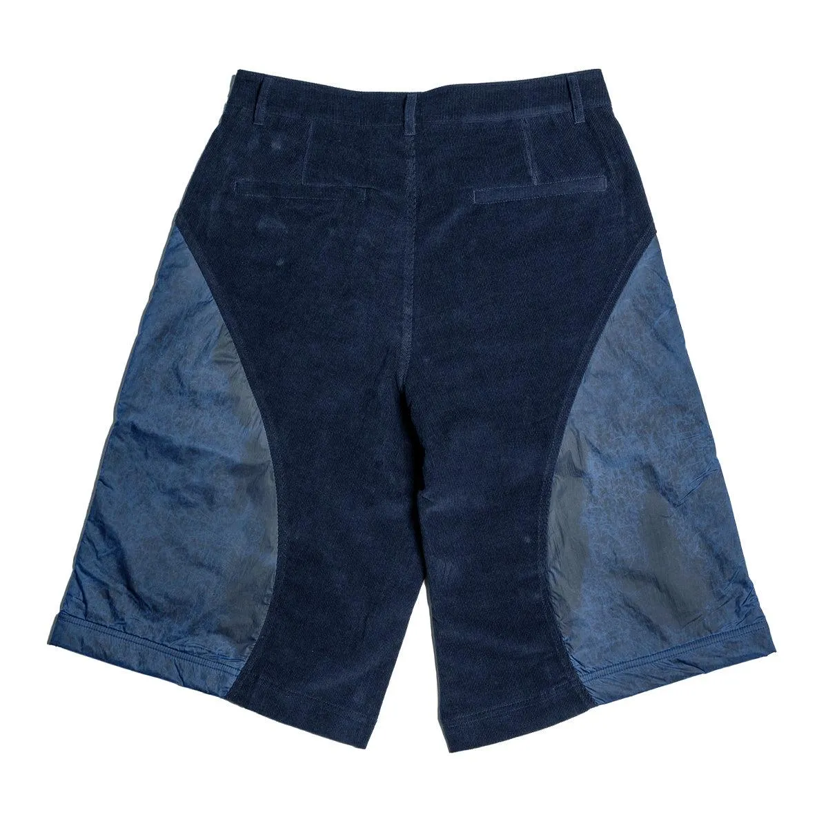 Corduroy Panel Shorts 'Navy'