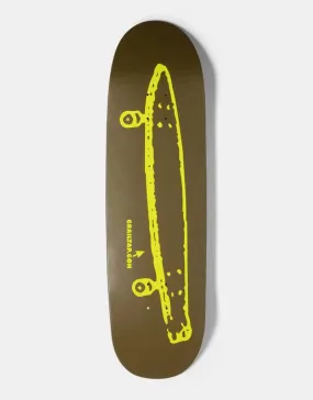 Crailtap Burnt Neon 'PHAWT' Skateboard Deck - 9.125