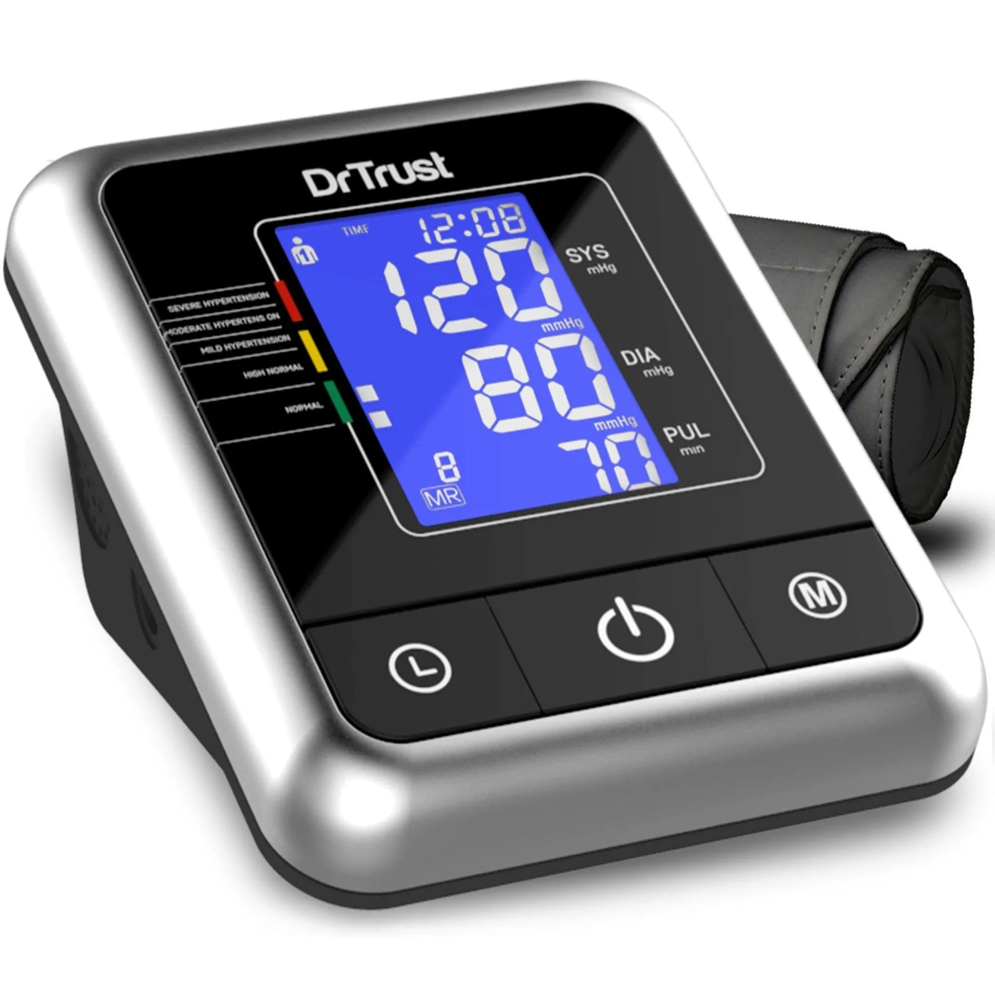 Dr Trust USA A-one Rechargeable Digital Blood Pressure Monitor