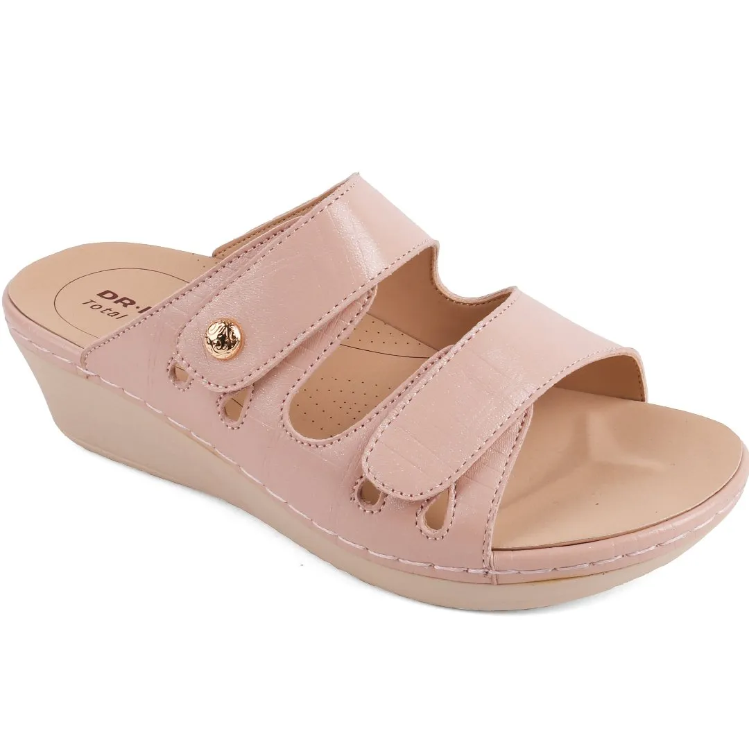 DR.KONG WOMEN REMOVABLE INSOLE SANDALS DK-S8000421E3-PIK(RP : $189)