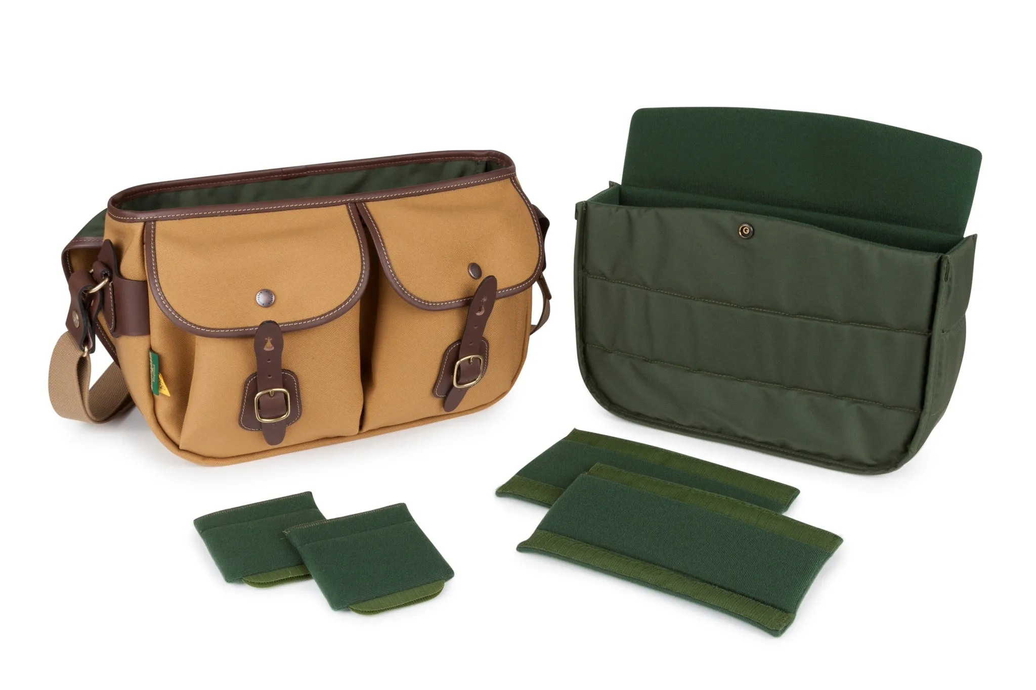 Hadley Pro 2020 Camera Bag - Khaki FibreNyte / Chocolate Leather