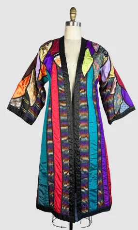 JUDITH ROBERTS La Coleccion 80s Patchwork Coat • Small