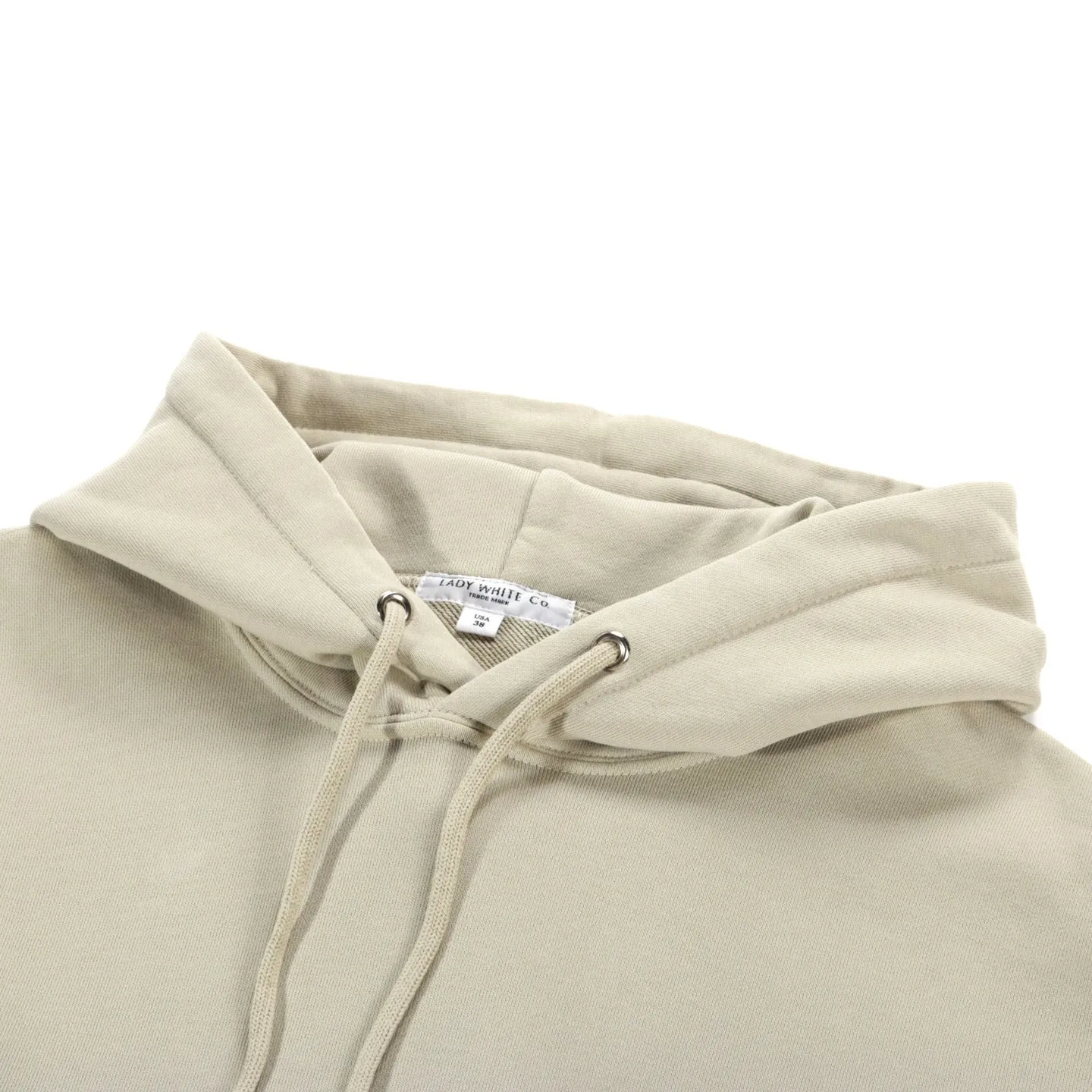 LADY WHITE CO. CLASSIC FIT HOODIE GREEN CLAY