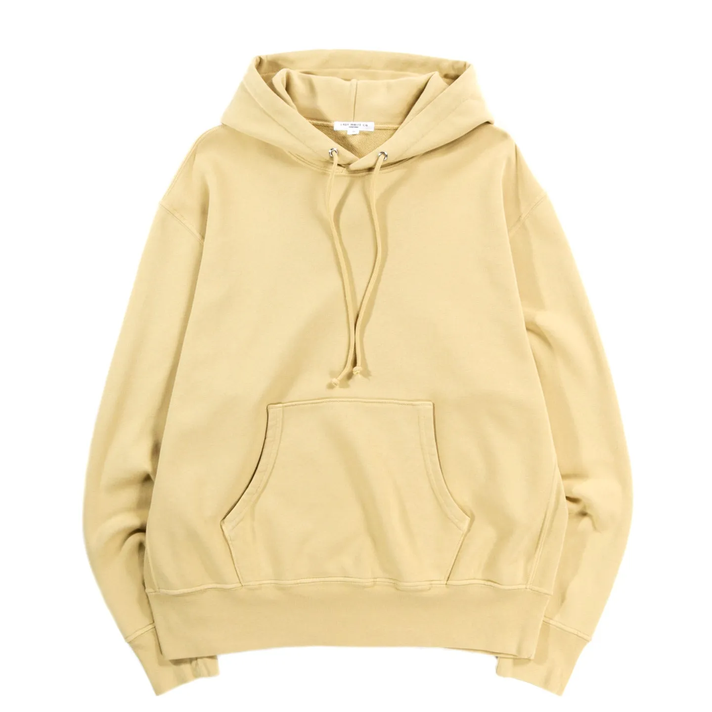 LADY WHITE CO. CLASSIC FIT HOODIE PALE LEMON