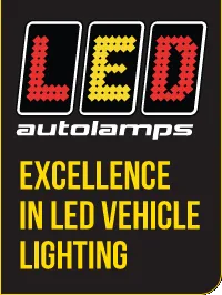 LED Autolamps Rear LED Combination Lamp Kit / Pack of 2 Lamps