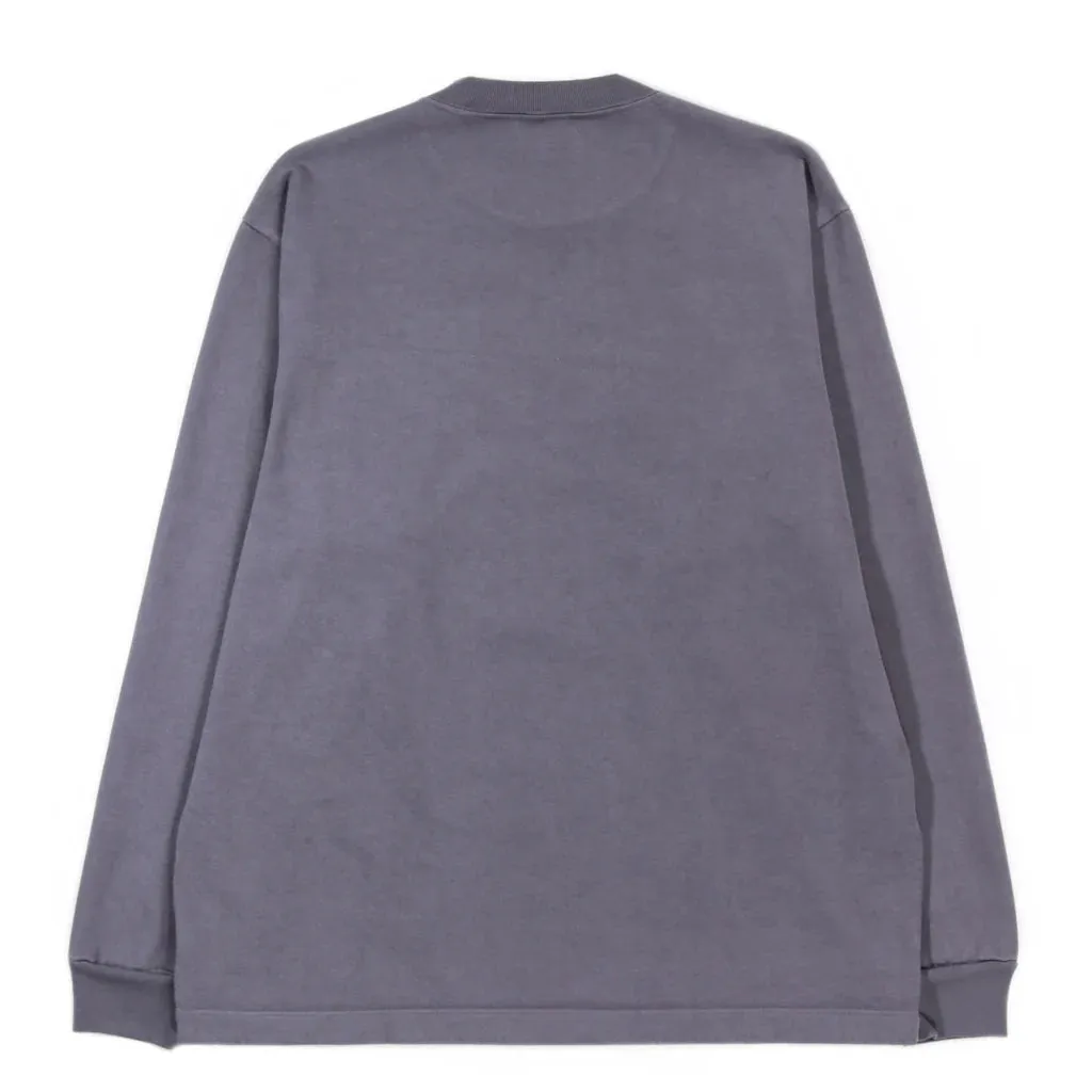 L/S Rugby T-Shirt Purple Slate