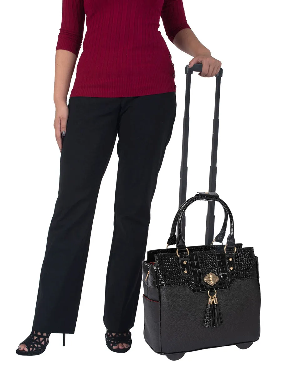 Milano Laptop Bag for Women | Briefcase & Work Tote for Professional Women | Fits 13"-17" Laptops