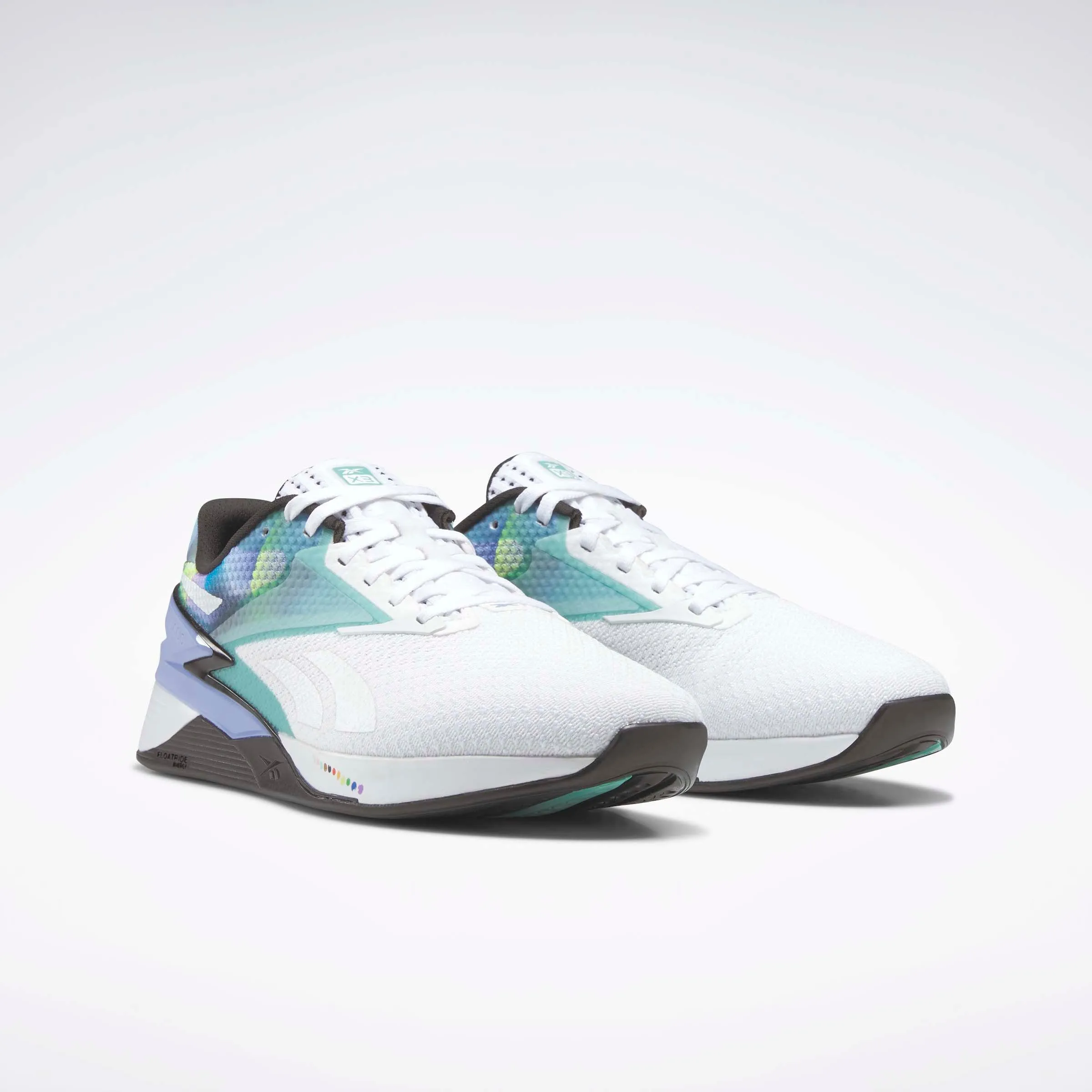 Nano X3 Men's Shoes White/Semi Teal/Lilac Glow