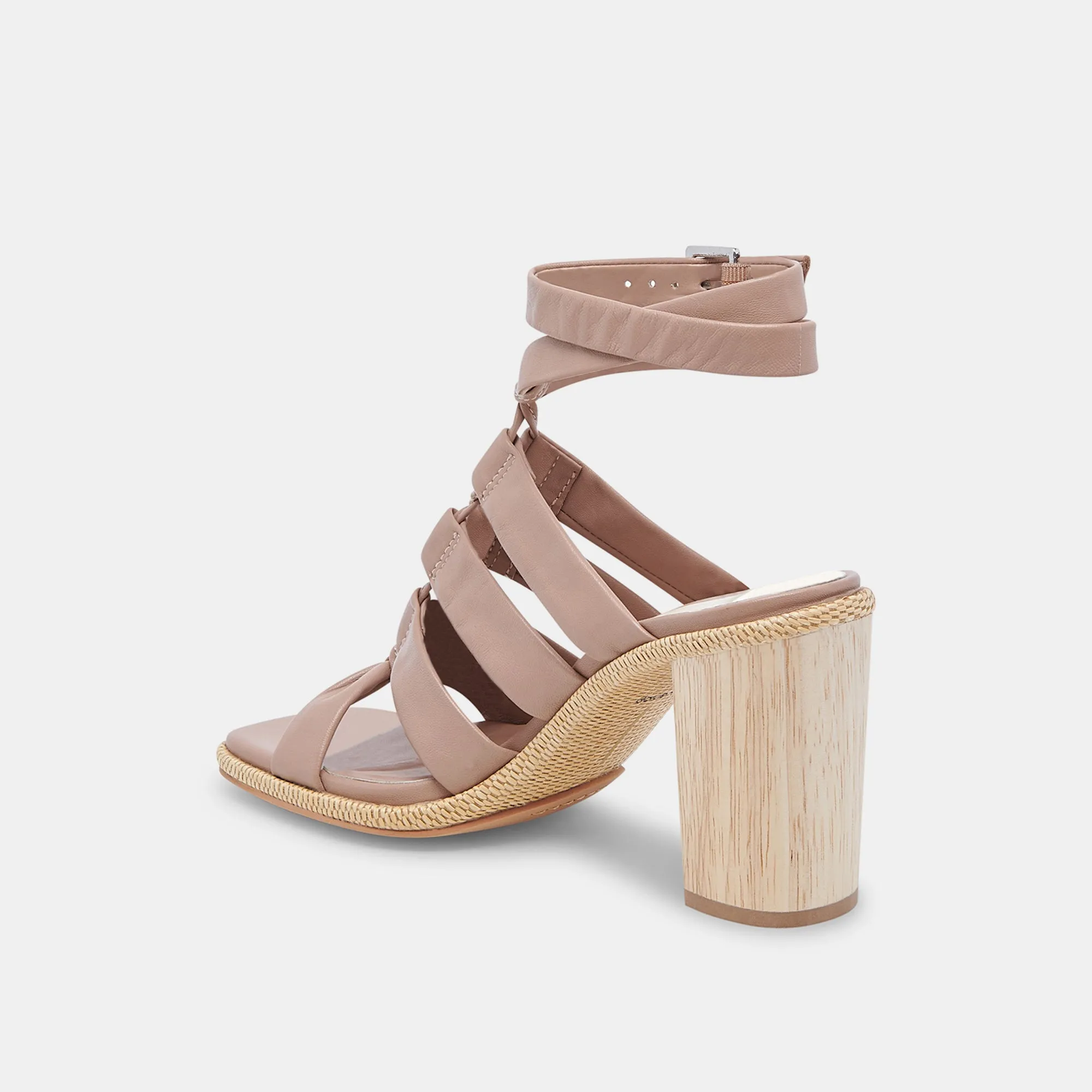 OLEMA HEELS CAFE LEATHER