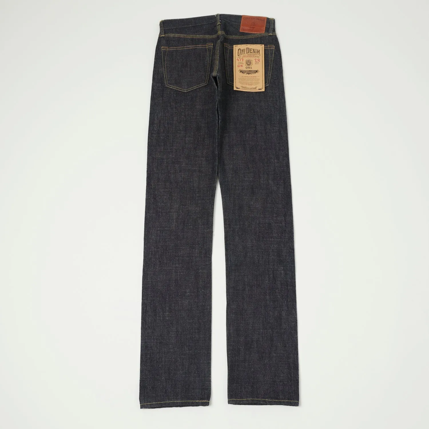 ONI 417DK 14oz Slim Straight Jean - Raw