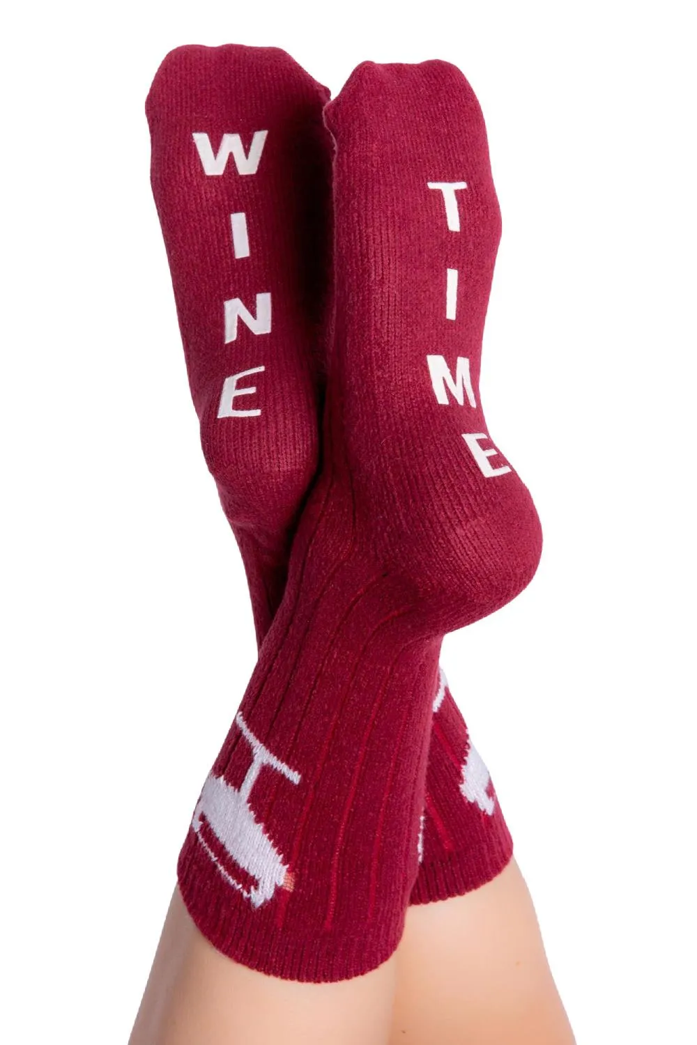 PJ Salvage WINE TIME Socks RZFX3-PORT