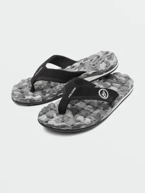 Recliner Sandals - Grey Combo