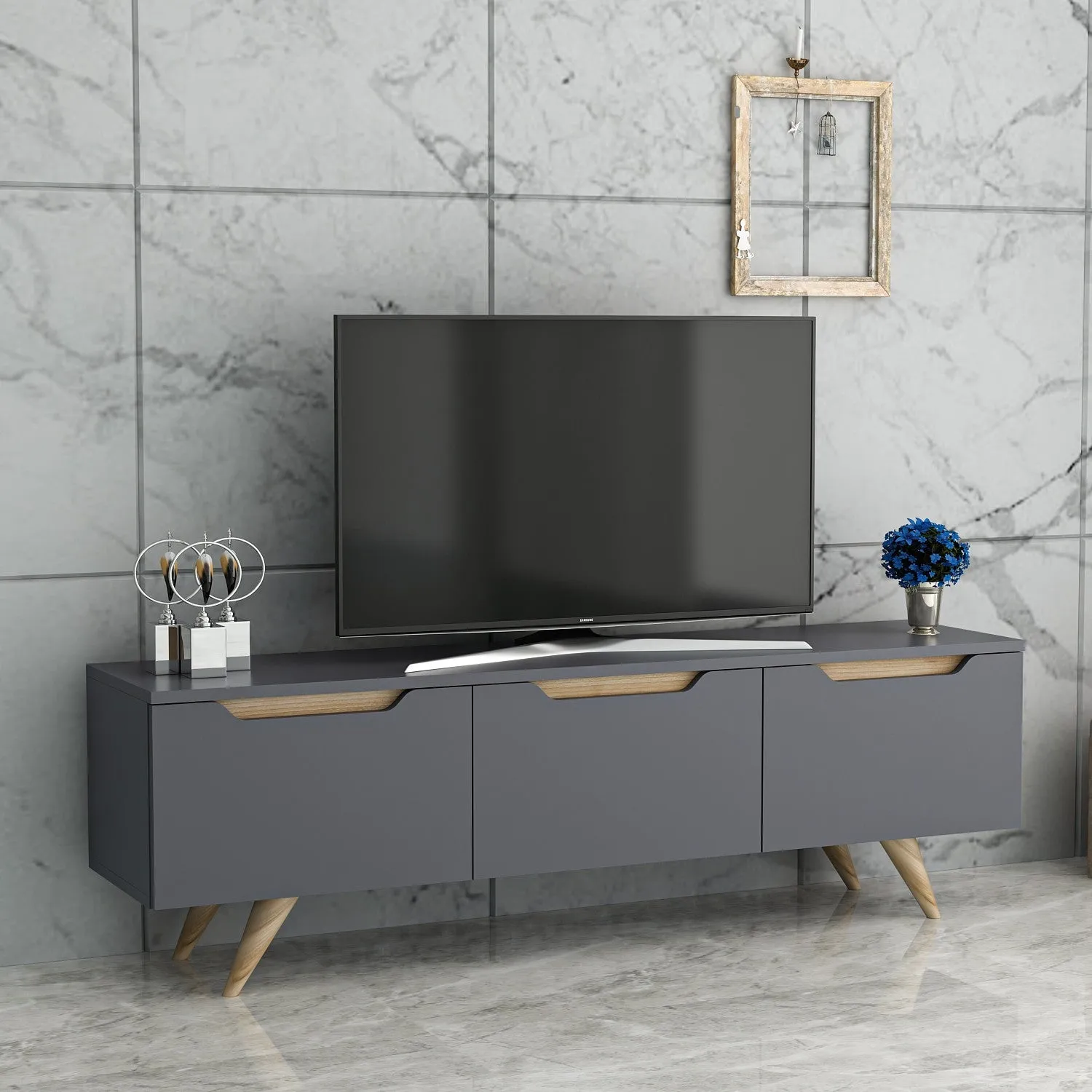 TV Stand Prag - Anthracite