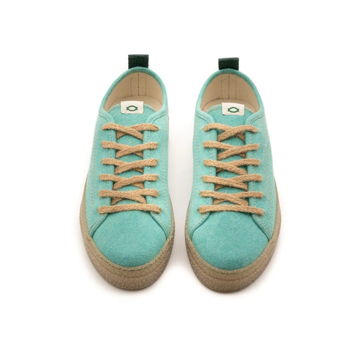 Vegan sneaker aqua FIO006