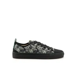 Vegan sneaker kittens black MOB002